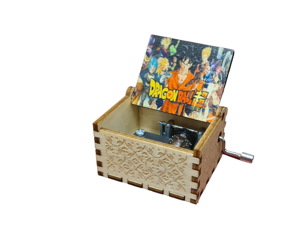 Caja Musical a Manivela Dragon Ball-0