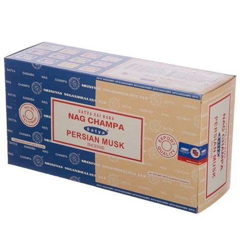 Incienso dúo Nag Champa Clásico y Persian Musk-0
