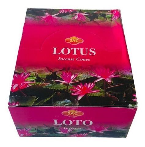 Incienso En Cono Lotus Sac /rinconhimalaya-0
