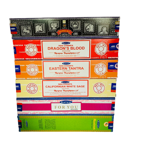Incienso Satya Surtido Clásico Pack 12 - Nag Champa-3