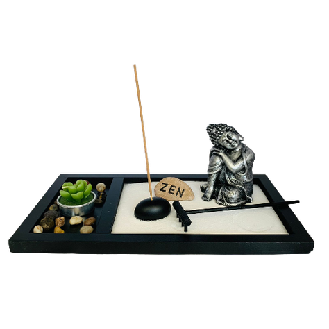 Jardin Zen Budda Silver-0