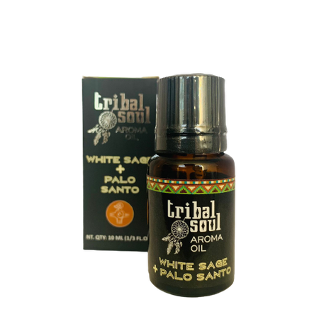 Aceite Aromático Salvia Blanca + Palo Santo - Tribal Soul-0