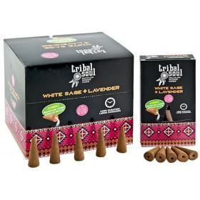 Incienso Cascada Salvia Blanca+Lavanda 120Conos - TribalSoul-0