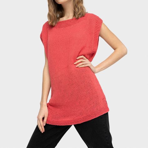 Polera Sin Mangas Cuello Bote-0