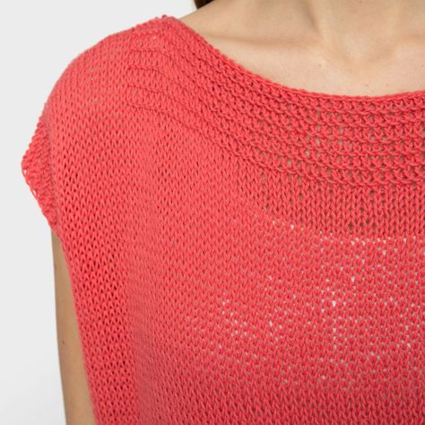 Polera Sin Mangas Cuello Bote-4