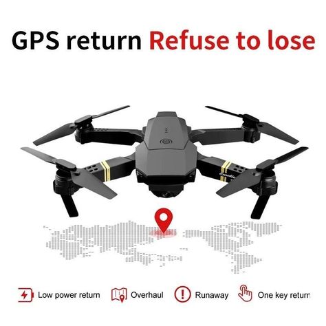 Dron 2 Cámaras 4k Wifi Fotografía Aerea Plegable-4