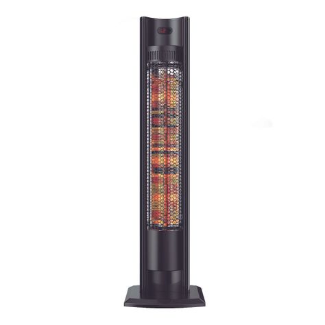 Calefactor de Terraza Primawarm 2000w 2 Niveles PRIMATERM-0
