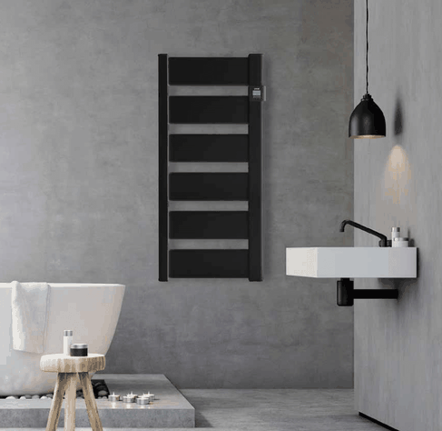 Toallero Radiador Secatoallas Eléctrico Vera 750W Antracita PRIMATERM-5