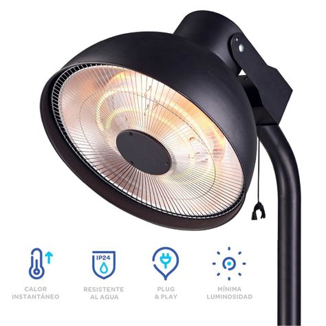 Calefactor de Terraza Primaheat 3 Potencias 2000W PRIMATER-1