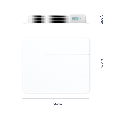 Estufa Radiador Calefactor Ónix Cerámico Wifi Blanco 1000w PRIMATERM-3