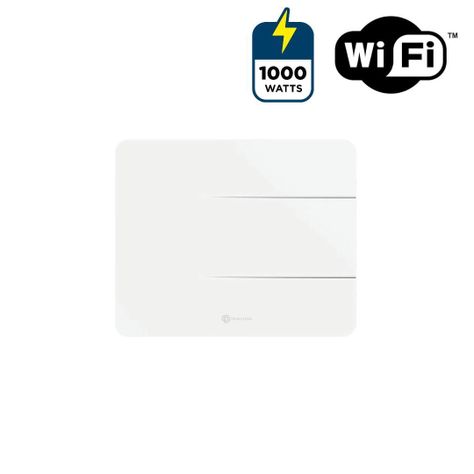 Estufa Radiador Calefactor Ónix Cerámico Wifi Blanco 1000w PRIMATERM-1