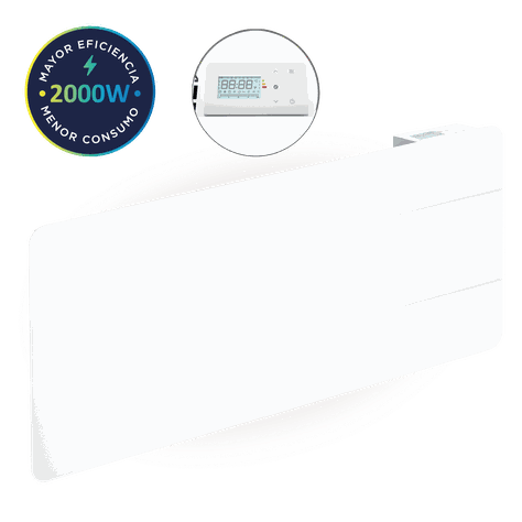 Estufa Radiador Calefactor Ónix Cerámico Wifi Blanco 2000w PRIMATERM-2