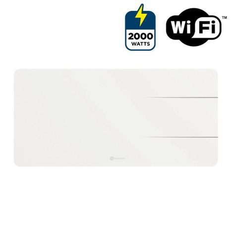 Estufa Radiador Calefactor Ónix Cerámico Wifi Blanco 2000w PRIMATERM-1