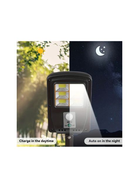 Foco Led Solar 50 Watts Con Sensor De Movimiento 48 COB IP65-3