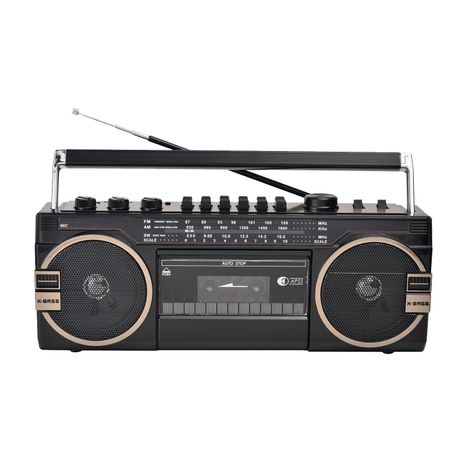 Radio Cassette 80’s Retro Vintage USB/SD Audiopro-0