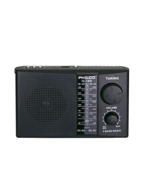 Radio Fm Recargable Multibanda Fm Am Usb Sd Philco IC-18R-5