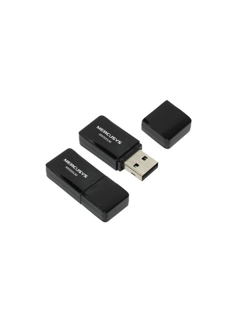 Mini Adaptador USB Inalámbrico N300Mbps MW300um Mercusys-1