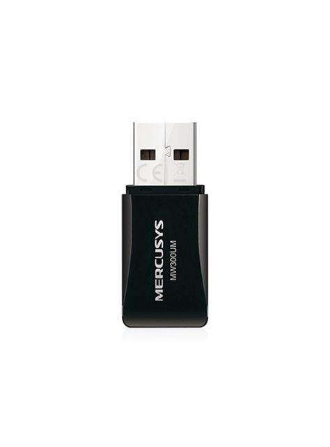 Mini Adaptador USB Inalámbrico N300Mbps MW300um Mercusys-2