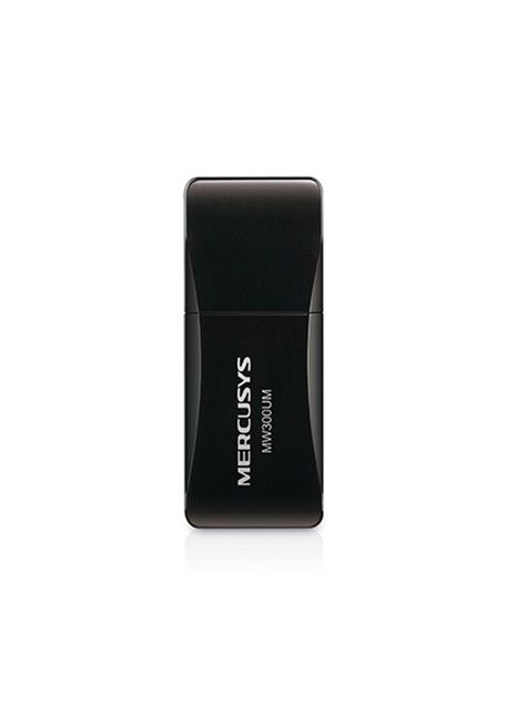 Mini Adaptador USB Inalámbrico N300Mbps MW300um Mercusys-3