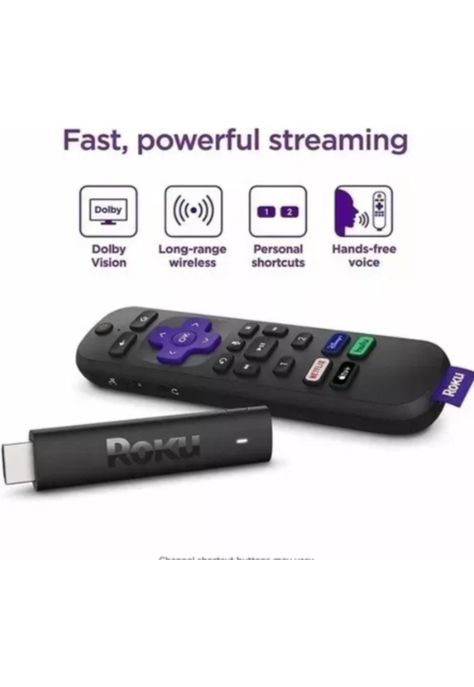 Roku Streaming Stick 4K /HDR/Dolby Vision TV Refabricado-3