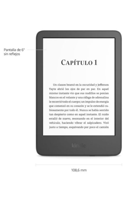 AMAZON KINDLE 11 6" 16GB WI-FI E-reader bluetooth Negro 2022-3