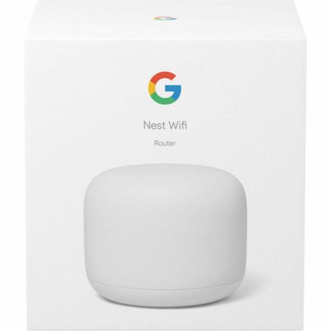 Sistema Wi-Fi Google Nest Wifi Router Mesh Snow 220V-0