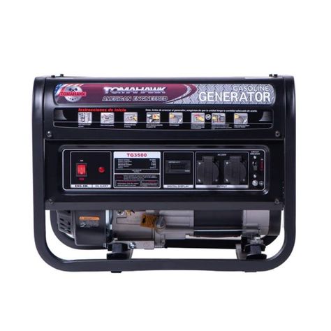 Generador 3.5Kva Tomahawk Power TG3500 PARTIDA MANUAL-0