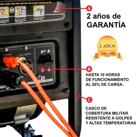 Generador 3.5Kva Tomahawk Power TG3500 PARTIDA MANUAL-2