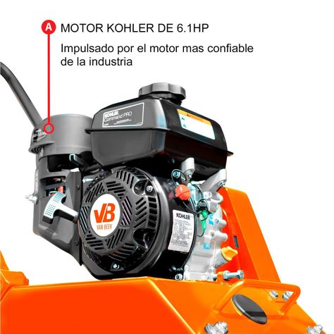 Placa Compactadora van Beek HvB80-3