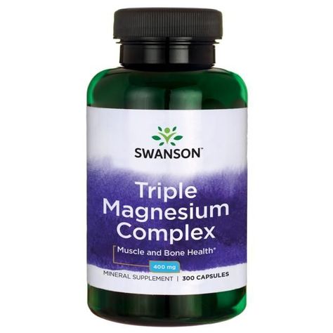 TRIPLE MAGNESIO COMPLEX 400MG 300CAPS SWANSON-0