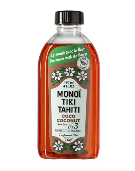 Monoi Tiki Tahiti Coco Bronzant Sun 120ml-0