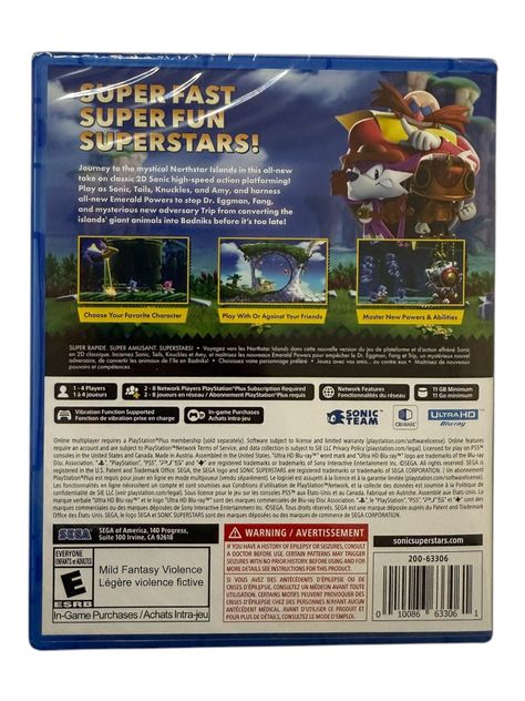 Sonic Superstars Playstation 5-1