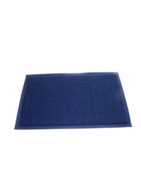 PISO FELPUDO TIPO ALFOMBRA 60X90 CON BORDE DE GOMA GRIS/NEG-0