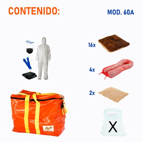 KIT EMERGENCIA DERRAME 60A LITROS-1