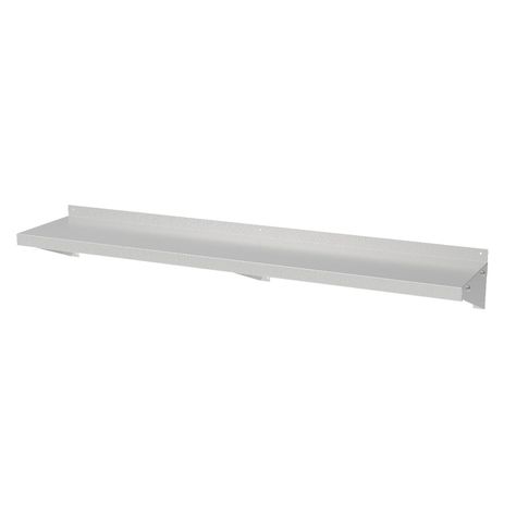 Repisa Mural Lisa 150x30 cm Acero Inoxidable WS-1500-0