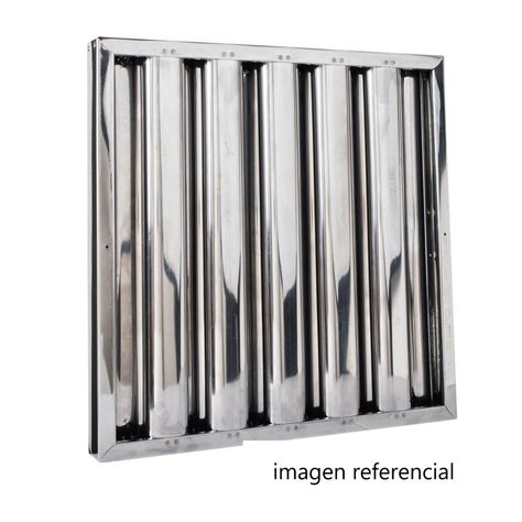 Campana Industrial Mural 1x1 mt. Acero Inoxidable-4