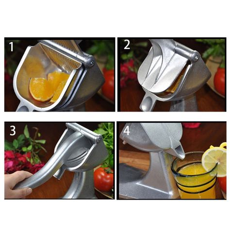Exprimidor Manual de Naranjas y Citricos ProChef-6