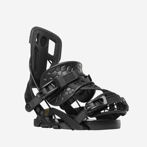 Fijacion Snowboard Flow Fuse Hybrid Black-1
