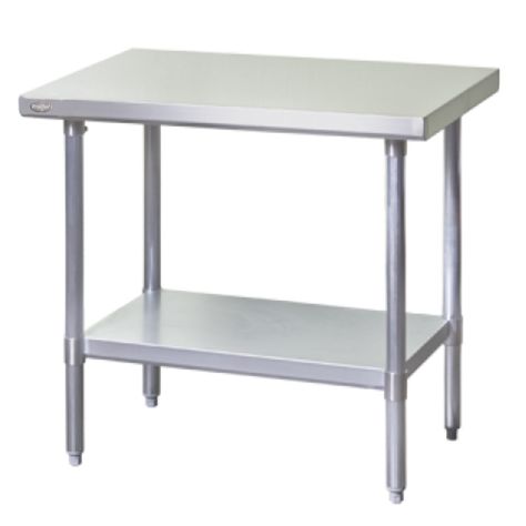 Mesón Central 90x60x85 cm Acero Inoxidable-1
