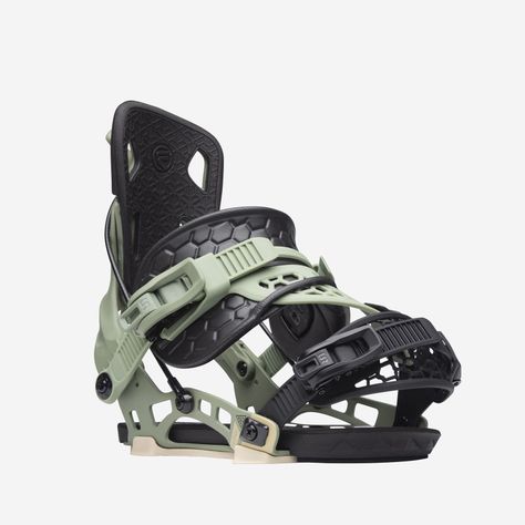 Fijacion Snowboard Flow NX2-Hybrid Olive-1