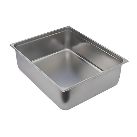 Pack 6 Depósitos Gastro GN 1/1 x 150 mm Acero Inox-1