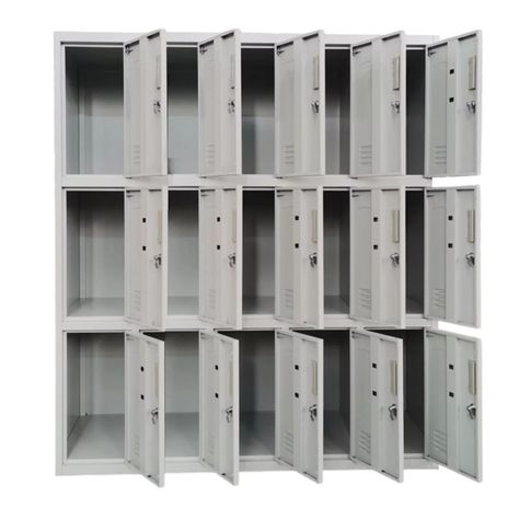 Locker Casillero Metálico 5 cuerpos 15 puertas-1