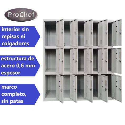 Locker Casillero Metálico 5 cuerpos 15 puertas-3