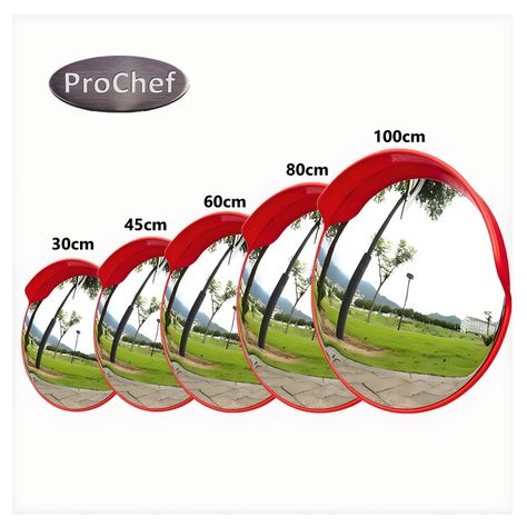 Espejo ProChef 100 Cms. Curvo Convexo para Poste-8