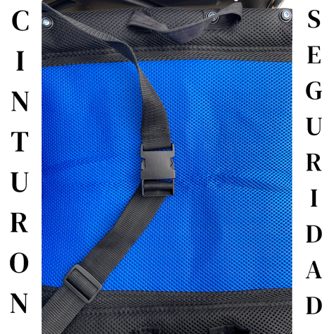 Silla de Ruedas Aluminio Ultra Liviano Aro 20-Azul-5