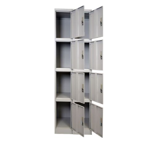 Locker Casillero metálico 2 Cuerpos 8 Puertas-1