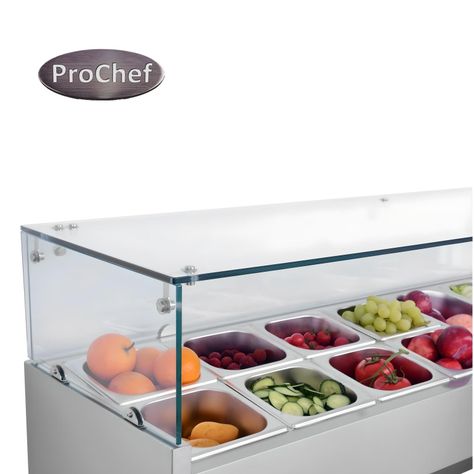 Pack 6 Depósitos Gastro GN 1/6 x 150 mm Acero Inox-3