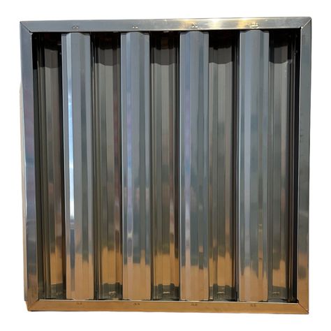 4 x Filtro Acero Inoxidable 50x50 cm. para Campana.-2