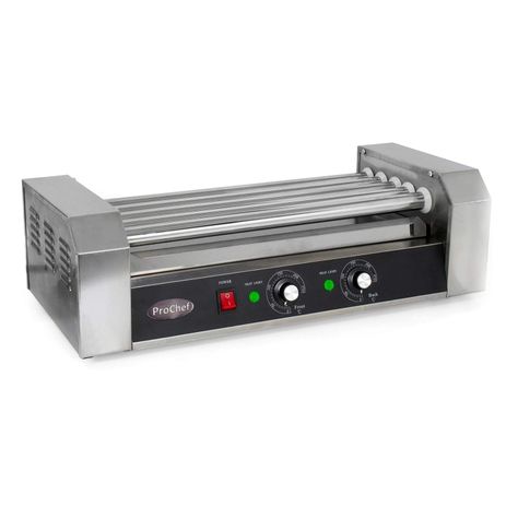 Roller Calentador Hot Dogs 5 Rodillos ProChef-5