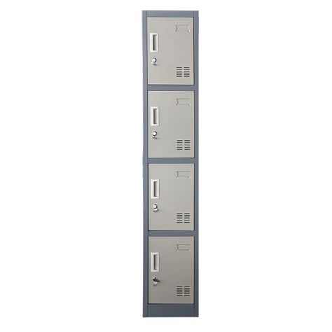 Locker Casillero metálico 1 Cuerpo 4 Puertas-0